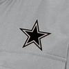 Antigua Women's Gray Dallas Cowboys Brushed Carbon Even Par Full-Zip Jacket view 2