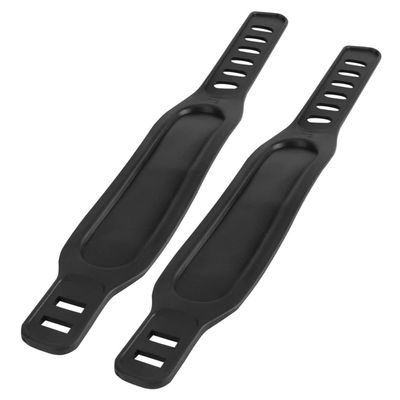 HONMEET 2pcs Adjustable Straps for Indoor Cycling Bike Pedal Fixing Straps Replacement Belts for Supplies