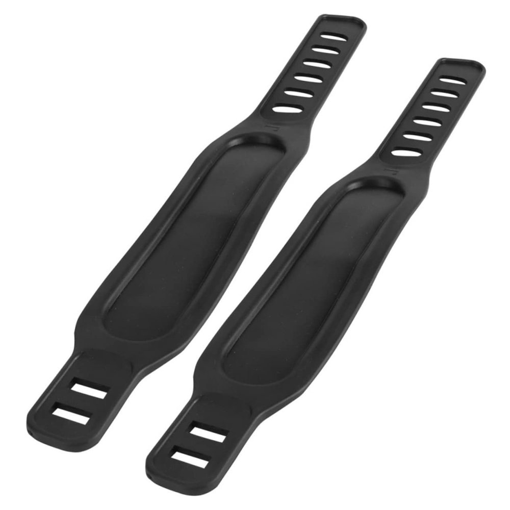 HONMEET 2pcs Adjustable Straps for Indoor Cycling Bike Pedal Fixing Straps Replacement Belts for Supplies