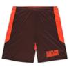 Fanatics Men's Brown/Orange Cleveland Browns Big & Tall Launch Shorts view 2