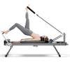 Pilates Reformer Workout Machine for Home GymFoldable Home, Yoga StudioSuitable for Advanced and Beginners Users, Up to 330.5 lbs Weight Capacity (Black) view 3