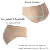 Aimery women 2pcs Seamless Butt Lifter Shapewear Padded Booty Pads Control Panties Hip Enhancer Underwear Body Shape Panty Low-Beige-XS view 3