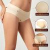 Aimery women 2pcs Seamless Butt Lifter Shapewear Padded Booty Pads Control Panties Hip Enhancer Underwear Body Shape Panty Low-Beige-XS view 4