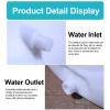 WAZHOU Water Container 50L 80L 110L 200L Water Bucket Water Carrier Portable Plastic Water Tank Water Storage for Camping Caravans Hiking Travel Travel Outdoor(110L) view 4