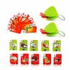Frog Blow Tongue Mask Game - 2-Pack Masks, Multiplayer Party Game with Blowing Air view 1