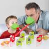 Frog Blow Tongue Mask Game - 2-Pack Masks, Multiplayer Party Game with Blowing Air view 3