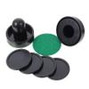 WHAMVOX 2sets Wear-Resistant Hockey Pucks Air Hockey Paddles Plastic Handles Replacement Parts view 1
