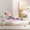 Pilates Reformer Workout Machine for Home GymFoldable Home, Yoga StudioSuitable for Advanced and Beginners Users, Up to 330.5 lbs Weight Capacity (Pink)