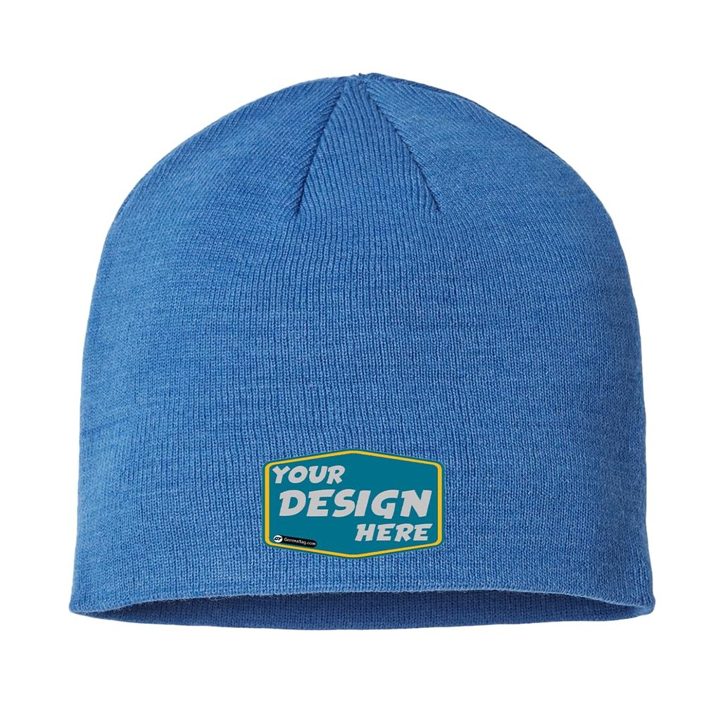 Atlantis Headwear Custom Sustainable Beanie Royal