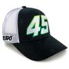 Checkered Flag Sports Tyler Reddick Car Number 45 Mesh 23XI Racing Hat Multi view 3