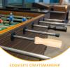 Toddmomy Solid Wood Foosball Table Replacement Handles Ergonomic Grip for Table Soccer Accessories 4.92 Inch Durable Foosball Parts view 3