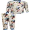 American Marketing Enterprises INC Boys Bluey Celebrate Christmas Unisex Ultrasoft Toddler Pajamas (3T) White view 1