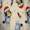 American Marketing Enterprises INC Boys Bluey Celebrate Christmas Unisex Ultrasoft Toddler Pajamas (3T) White view 2
