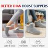 BACIOKIS Truecups Fleece Socks, True Cups Slippers, FleeceSox - Fleece-Lined Non-Slip Thermal Slippers Socks, Cozy for Men & Women (Black,M) view 4