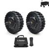 700W Dual Drive Brushless Hub Motor 8 Inch Wheel for Trolley Barrow Wagon Bike