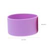 KICHOUSE Silicone Insulation Sleeve Set 3pcs Heat Resistant for Glass Cup Tumbler view 2