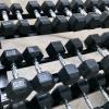 Black 550/450 lbs Hex Weight Dumbbells Sets with Rack Rubber Heavy Dumbbell Free Weights Set for Home Gym Weight Rack with Black Dumbbells Set view 2