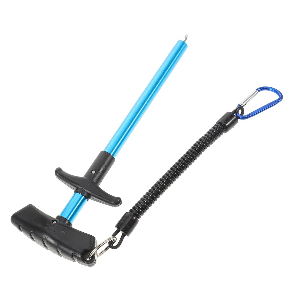 BIUDECO Fishhook Remover Tool Durable Design for Easy Unhooking Fresh and Saltwater Fishing Portable and Lightweight Anti-Lost Cord Buckle Spring Rope
