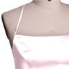 Pink Long Prom Dresses for Women Silk Side Slit A Line Spring Maxi Dress Wedding Spaghetti Strap Bodycon Slip Dress Cute Womens Dresses Winter Ball Gown with Pockets XL view 4
