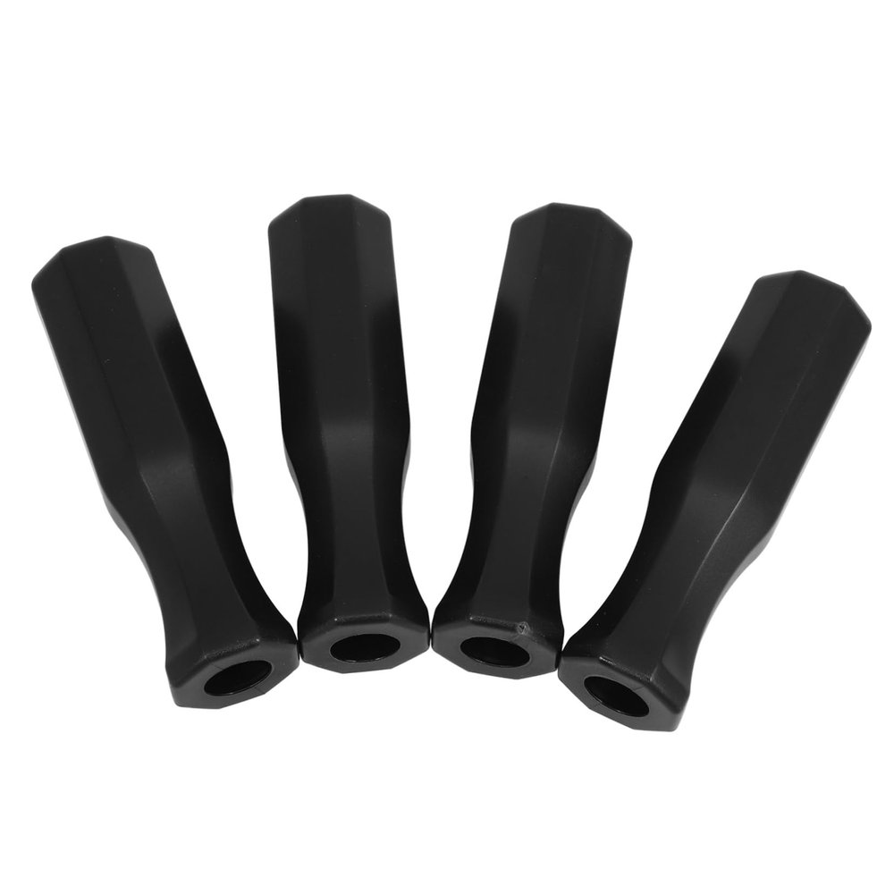 CORHAD 4pcs Plastic Foosball Handles Replacement for Tabletop Soccer Machine Easy to Use Fit Foosball Tables