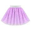 Sunny Fashion Girls Skirt Sequin Sparkle Polka Dot High Waist Pleated Mini Dance Party 2-3 view 1