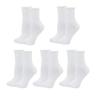5 Pairs Novelty Funny Ankle Socks Solid Cute Cotton Socks Breathable Fashion Crew Sock Women Ruffles Socks view 1