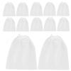 LUOZZY 50pcs Drawstring Shoe Bags Breathable Non Woven Fabric Large Cloth Storage Pouch String Bag For Shoes Travel Shoe Bags For Men And Women view 3
