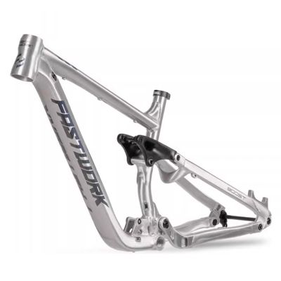HIMALO Full Suspension Frame 27.5er/29er Enduro Mountain Bike Frame 15.5''/17''/18'' Boost Frame 12x148mm Thru Axle Travel 150mm Disc Brake Frame for Trail/Downhill/AM/DH(Silver,17'')