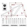 HIMALO Full Suspension Frame 27.5er/29er Enduro Mountain Bike Frame 15.5''/17''/18'' Boost Frame 12x148mm Thru Axle Travel 150mm Disc Brake Frame for Trail/Downhill/AM/DH(Silver,17'') view 2