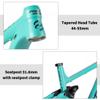 HIMALO Full Suspension Frame 27.5er/29er Enduro Mountain Bike Frame 15.5''/17''/18'' Boost Frame 12x148mm Thru Axle Travel 150mm Disc Brake Frame for Trail/Downhill/AM/DH(Silver,17'') view 4