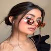 bullabulling Christmas Sunglasses Funny Glitter Party Glasses Xmas Celebration Eyewear Holiday Favors Costume Supplie (c1/c2) view 3