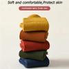 1 Pairs Womens Socks Girls Fashion Socks Handmade Seamless Winter Cotton Socks Vintage Casual Crew Boot Socks view 4
