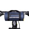 CZMYCBG Bicycle Handlebar Portable Bag Big Capacity Front Tube Cycling Bag with Shoulder Strap, Multifunctional Riding Tool Pack(Blue) view 1
