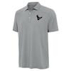 Antigua Men's Gray Houston Texans Western Polo view 1