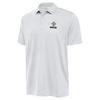 Antigua Men's White New Orleans Saints-Ellipse Performance Polo view 1