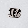 Antigua Men's White Cincinnati Bengals-Ellipse Performance Polo view 2