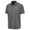 Antigua Men's Heather Black Minnesota Vikings Par 3 Polo view 1