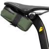 ALMSTHRE Signature Bike Saddle Bag  Hunter Green | 0.5L Bike Seat Bag (3" x 5.25" x 2") | Water-Resistant Ripstop, Waterproof Zipper, Internal Pocket | Durable Under Seat Storage view 1