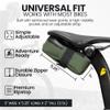 ALMSTHRE Signature Bike Saddle Bag  Hunter Green | 0.5L Bike Seat Bag (3" x 5.25" x 2") | Water-Resistant Ripstop, Waterproof Zipper, Internal Pocket | Durable Under Seat Storage view 3