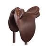 BNB International Australian Stock Horse Saddle English Leather Collection Youth Stockman Bush Rider, Without Horn Hornless Over Girth Under Girth Equestrian Outrider Poly Outback Poley,M37 (16.5) view 1