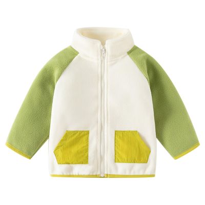 EnJoCho Girls Boys Fall And Winter Double Fleece Thickened Warm Shaker Jacket Girls Coat 5t (Green, 18-24 Months)
