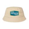 Rope Hat Atlantis Headwear Personal Custom Unisex Comfort Bucket Hat Wool Hat Khaki view 1