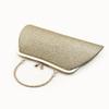 Memorest Gold Evening Bag for Women, Sparkling Clutch with Chain Strap, Perfect for Weddings, Proms, and Parties, Elegant Handbag and Cosmetic Purse, Ideal Gift for Special Occasions view 3