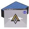Predator Crest Pool cue Billiard Chalk - 1 Gross - 144 chalks - Blue