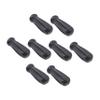 BCOATH 8pcs Plastic Foosball Table Handles Tap Handles for Football Party Ergonomic to Clean view 1