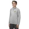 Little King NCAA Youth Boys 1/4 Zip Pullover Wind Shirt-Purdue-Oxford-Youth X-Large Team Color view 1