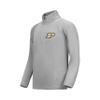 Little King NCAA Youth Boys 1/4 Zip Pullover Wind Shirt-Purdue-Oxford-Youth X-Large Team Color view 3