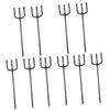 OKUMEYR 10pcs Devil Fork Prop for Halloween Cosplay Portable Lightweight Comfortable Devil Costume Accessory for Parties and Themed Events view 1