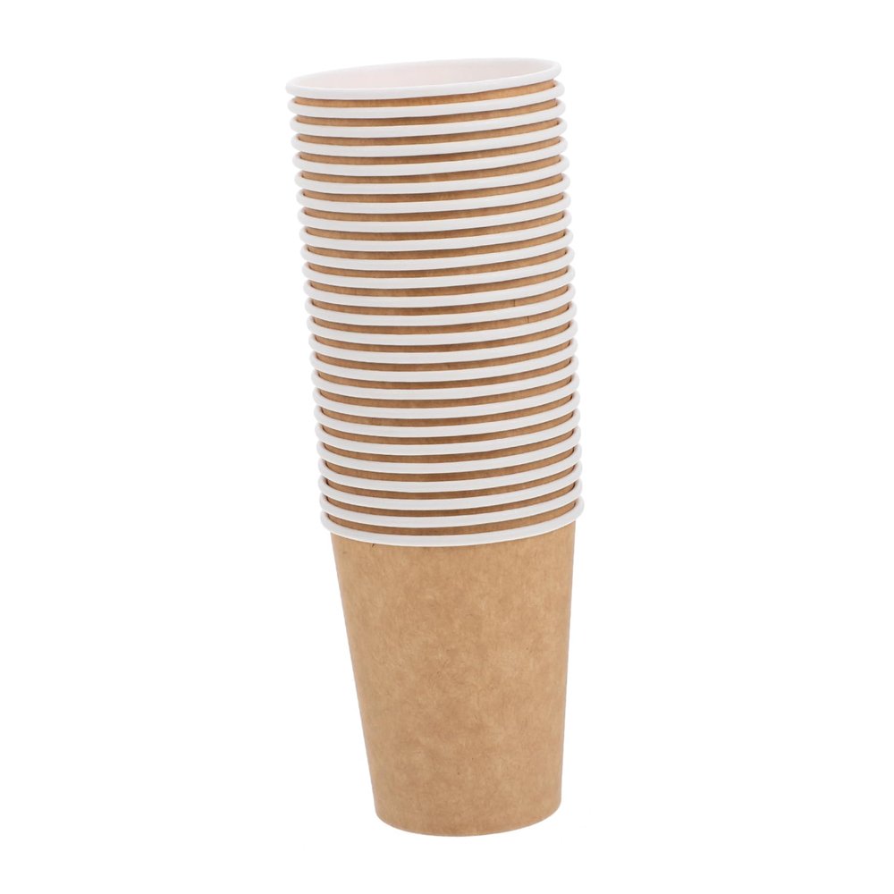 FOMIYES 50pcs Little Paper Cups Disposable Hot Water Cups Business Paper Drinking Kindergarten Water Container