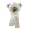 Kids Winter Hat Scarf Set, Unisex Kids Toddler Children Hat with Neck Warmer Winter Warm Accessory Mini Bear-White view 1
